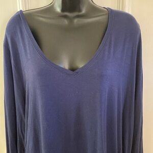 Old Navy Blue Relaxed Blouse